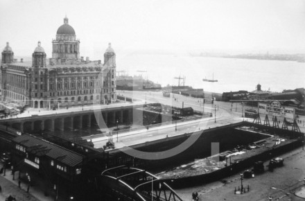 View of the Pier Head, 10 June 1907